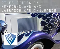 Other cities in Newfoundland and Labrador  car insurance