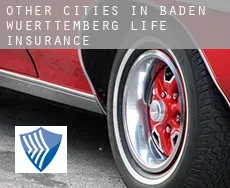 Other cities in Baden-Wuerttemberg  life insurance